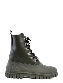 Stutterheim Patrol Boot Green Leather - Khaki green - 45