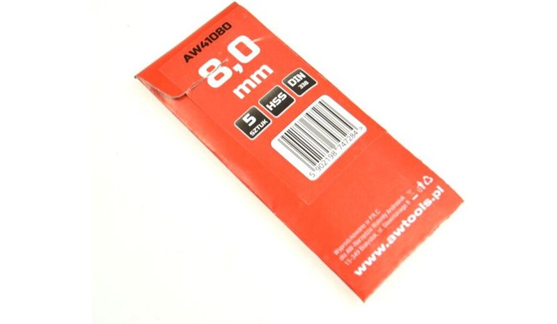 Awtools metalliporat 8,5mm, 5 kpl.