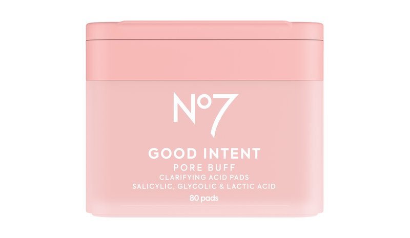 No7 Good Intent Pore Buff Clarifying Acid Pads 80 kpl