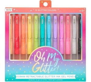 Ooly Ooly Gel Pen 12 Pcs - Glitter Oh My - Multi/patterned - ONE SIZE