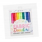 Ooly Ooly Fabric Markers 12 Pcs - Doodlers - Multi/patterned - ONE SIZE