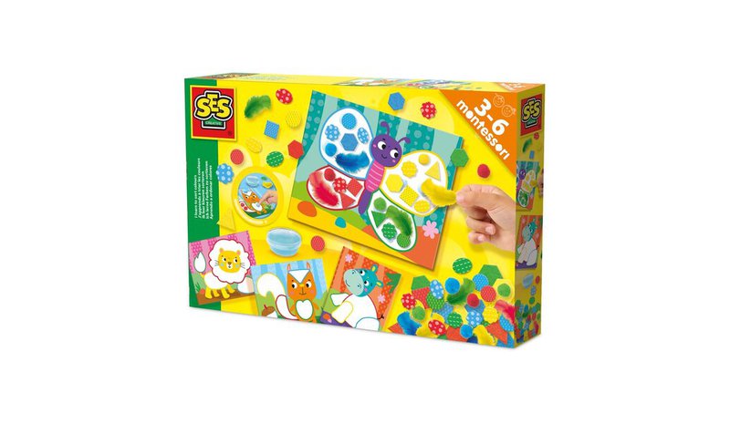 SES Creative Montessori - Sorting Colours And Materials - Multi/patterned - ONE SIZE – kuva 1/3