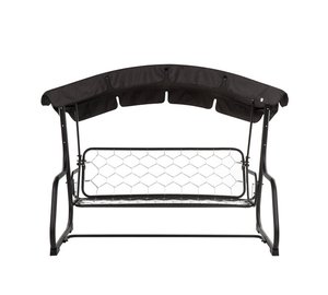 Terassin katos Ravenna D031-07CW 224x124 cm musta polyesteri