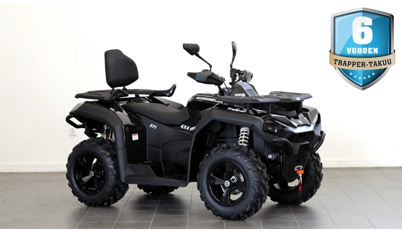 TRAPPER 750L T3B EPS GUARDIAN MUSTA – kuva 1/1