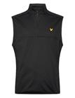 Lyle & Scott Golf Half Zip Windjammer Gilet - Black - XXL