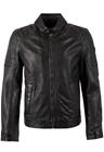 Mauritius - Cave Slim Fit W18 Lanov - Nahkatakki - Miehet - Musta