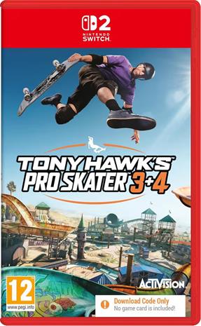 Tony Hawk's Pro Skater 3 + 4, Nintendo Switch 2 -peli