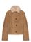 AMI AMI Shearling Buttonned Jacket - Beige - L – kuva 1