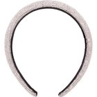 Dazzling Head Band Glitter Silver