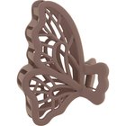 Dazzling Hair Clip Butterfly Beige