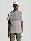 Lyle & Scott Sport Lyle & Scott Sport Golf Printed Windjammer Full Zip Vest - Grey - XXL