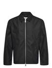 Garment Project Water Repellent Zipper Jacket - Bla - Black - XL