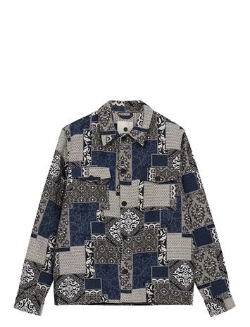Anerkjendt Akoscar Structure Overshirt - Multi/patterned - XXL