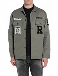 Replay Jacket Regular - Khaki green - XXL