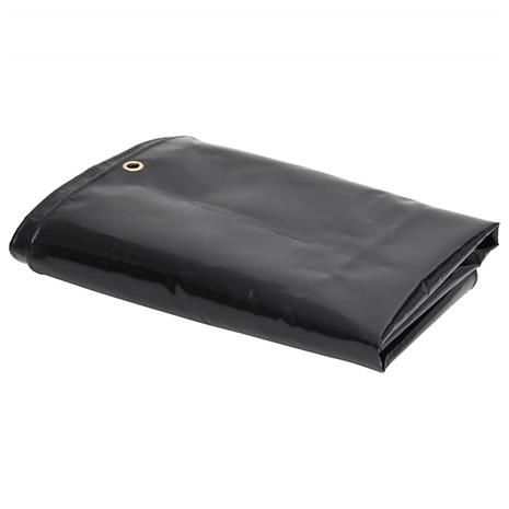 vidaXL Pressu 650 g/mÂ² 4x8 m musta