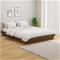 vidaXL Sängynrunko hunajanruskea täysi puu 120x190 cm Small Double – kuva 7