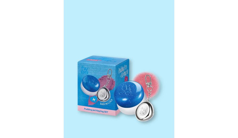FWEE Lip&Cheek Blurry Pudding Pot + Pendant Keyring - 5 g No.Bs05 Wavy