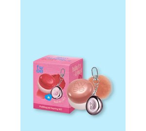 FWEE Lip&Cheek Blurry Pudding Pot + Pendant Keyring - 5 g No.Nd05 Be