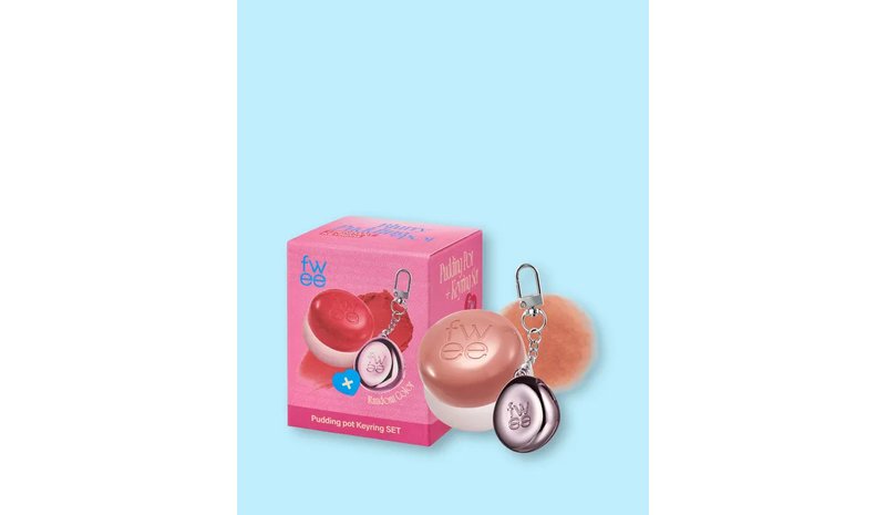 FWEE Lip&Cheek Blurry Pudding Pot + Pendant Keyring - 5 g No.Nd05 Be