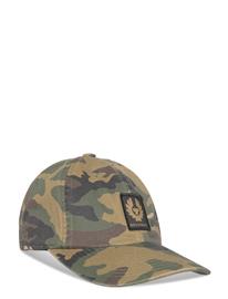 Belstaff Phoenix Camo Patch Cap Camo Green - Khaki green - ONE SIZE