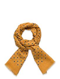 Morris Mixed Wool Scarf - Yellow - ONE SIZE