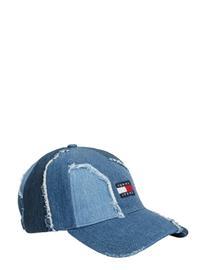 Tommy Hilfiger Tjm Denim Patchwork Cap - Blue - ONE SIZE