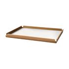 LIND DNA Airy tiikkitarjotin square L Nupo pure white