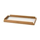 LIND DNA Airy Nupo tarjotin Pure white-tiikki, siro