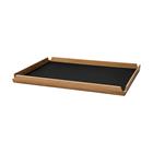 LIND DNA Airy tiikkitarjotin square L Nupo black ink