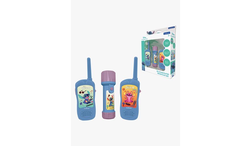 Disney Stitch Radiopuhelimet & Taskulamppu 120 m