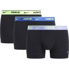 Nike Bokserit 3-pack - Musta/Violetti/Sininen/Neon