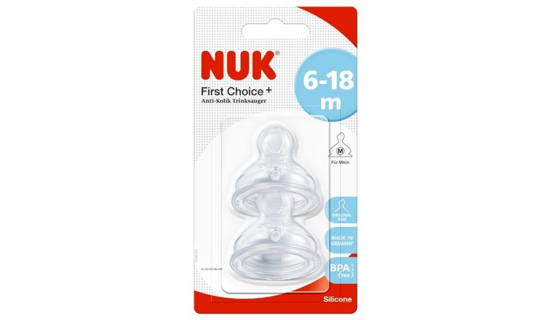 NUK FC PLUS SILIK. KOKO 2 M PULLOTUTTI