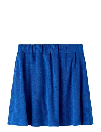 name it Nkfhildimar Terry Skirt - Blue - 164