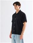 Wrangler Ss Resort Shirt - Black - XXL x 00