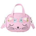 Tinka - Cat Pink W/Embroidery Pretty Purse