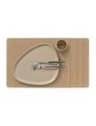 LIND DNA 4-Set Table Mat Square L Nupo Nougat - Beige - 35X45CM