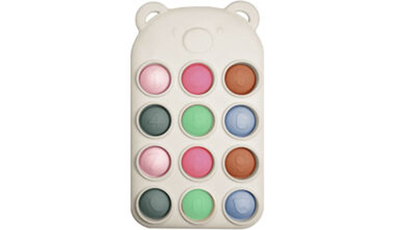 Nattou Soft Silicone Pop-it Remote Purulelu