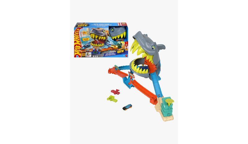Hot Wheels City Shark Chomp Beach