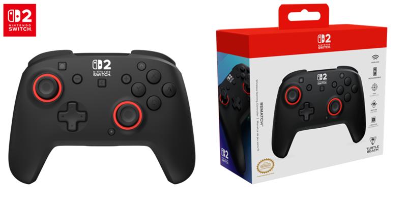 Turtle Beach Rematch Wireless, Nintendo Switch 2 -peliohjain