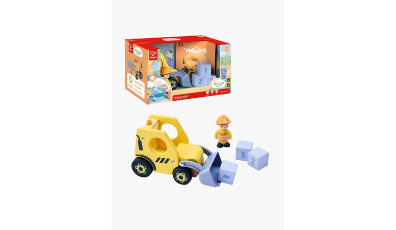 Hape The Buzzing Bulldozer With Sound