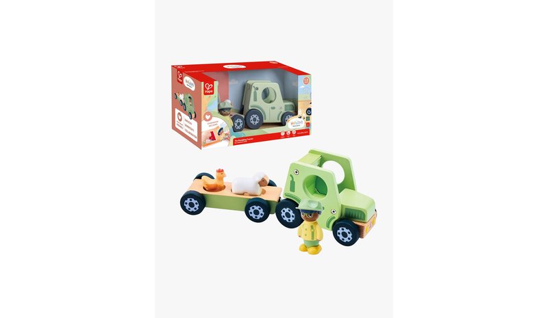 Hape The Rumbling Tractor With Sound