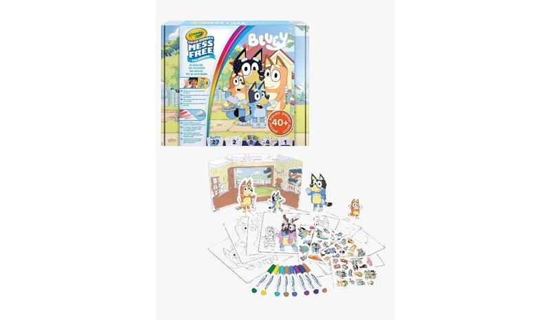Crayola Color Activity Set Bluey