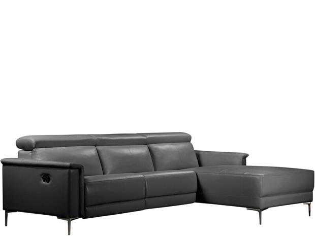 Sohva recliner Loft24 Lund, harmaa