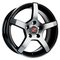 BARZETTA 6.5X16 5X114.3 INVERNO BLACK – kuva 1