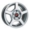 BARZETTA CARRELLO SILVER 5.5X14/4X100/30 – kuva 1