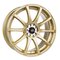 BARZETTA GTR GOLD 7.5X18/5X100/40 VANNE – kuva 1