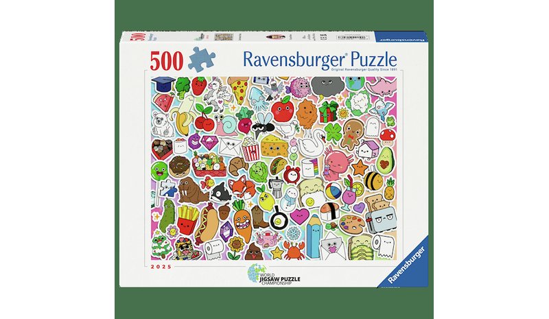 Ravensburger Palapeli Cute Kawaii Chaos 500