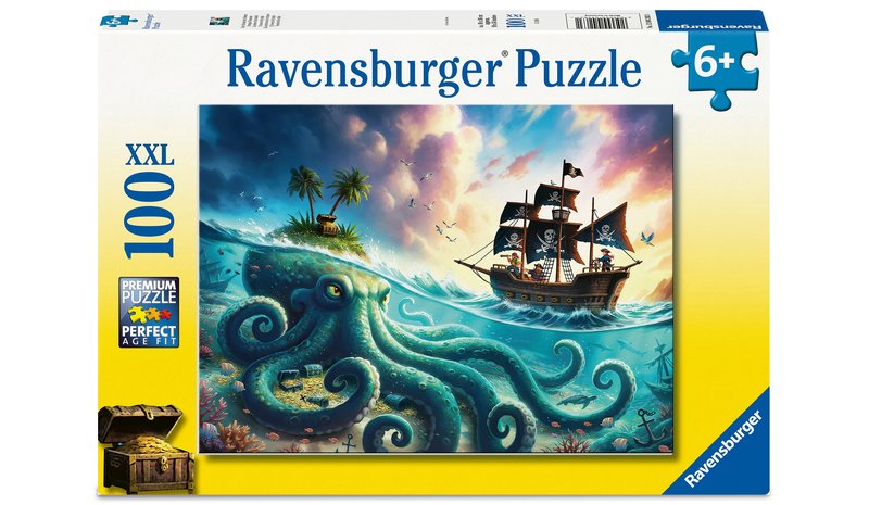 Ravensburger Palapeli Pirate Treasure 100