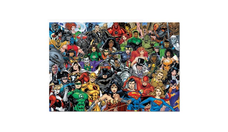 Educa - 1000 pcs, Justice League (80-20267) – kuva 1/4