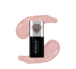 Semilac Smart Builder Geelilakka 7 ml 804 Glitter Soft Beige